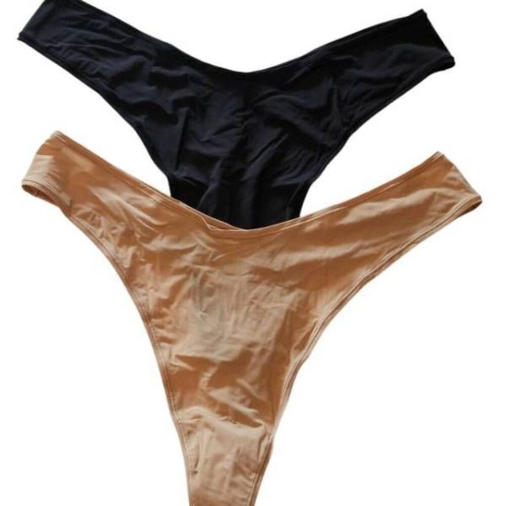 2 pair SKIMS V CUT PANTY NWT